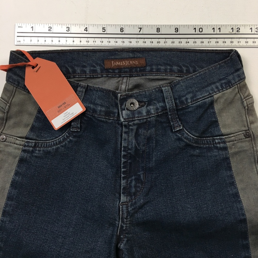 James Jeans Women’s Skinny 2-Tone Jeans 25 C5213 - Picture 3 of 6